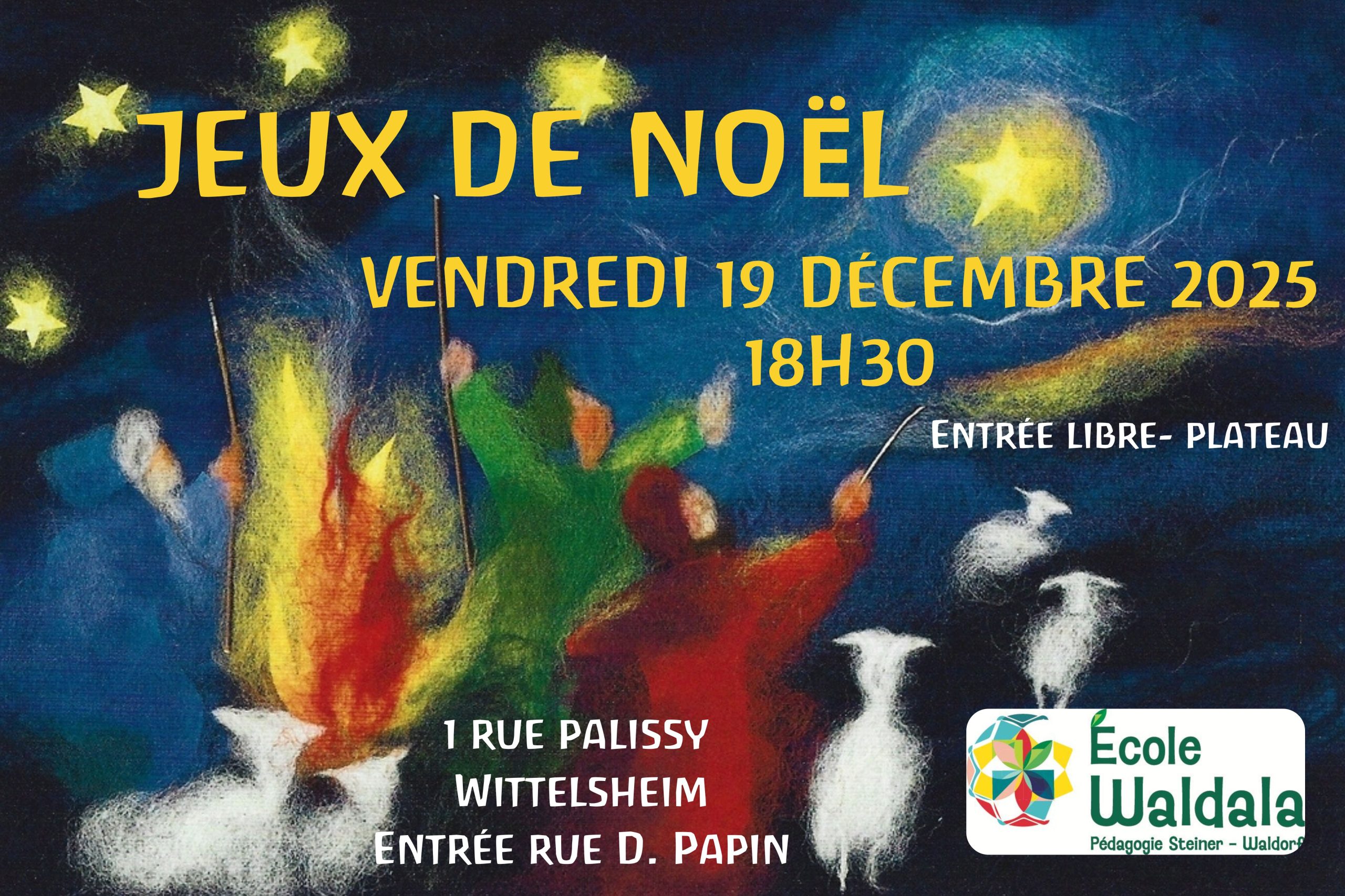 Jeux de Noël – 19 décembre à 18h30